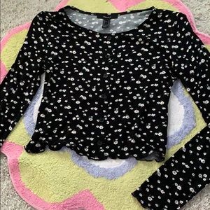Floral Long Sleeve Top